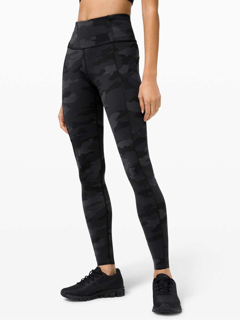 lululemon athletica Black Camo Leggings